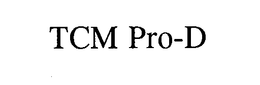 TCM PRO-D trademark