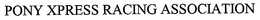 PONY XPRESS RACING ASSOCIATION trademark
