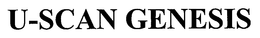 U-SCAN GENESIS trademark