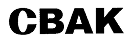 CBAK trademark