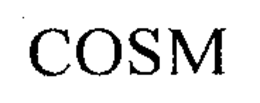COSM trademark