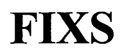 FIXS trademark