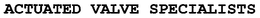 ACTUATED VALVE SPECIALISTS trademark