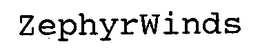 ZEPHYRWINDS trademark