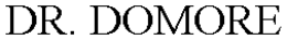 DR. DOMORE trademark