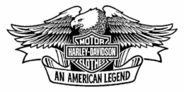 HARLEY-DAVIDSON MOTOR CLOTHES AN AMERICAN LEGEND trademark