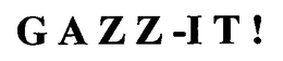 GAZZ-IT! trademark