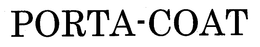 PORTA-COAT trademark