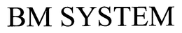 BM SYSTEM trademark