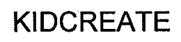 KIDCREATE trademark