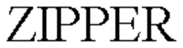 ZIPPER trademark