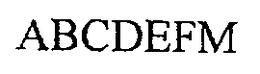 ABCDEFM trademark