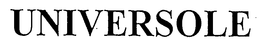 UNIVERSOLE trademark