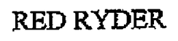 RED RYDER trademark