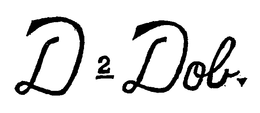 D 2 DOB. trademark