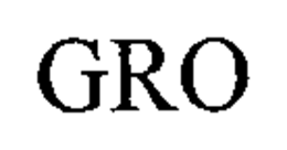 GRO trademark