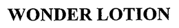 WONDER LOTION trademark