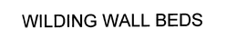 WILDING WALL BEDS trademark