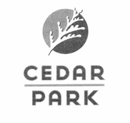 CEDAR PARK trademark