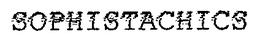SOPHISTACHICS trademark