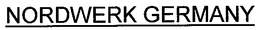 NORDWERK GERMANY trademark