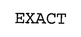 EXACT trademark