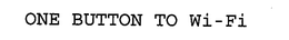 ONE BUTTON TO WI-FI trademark