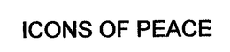 ICONS OF PEACE trademark