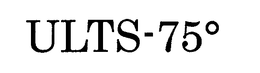 ULTS  -75º trademark
