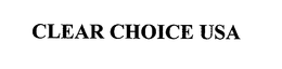 CLEAR CHOICE USA trademark