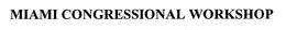 MIAMI CONGRESSIONAL WORKSHOP trademark