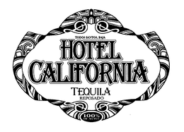 TODOS SANTOS, BAJA HOTEL CALIFORNIA TEQUILA REPOSADO 100% DE AGAVE trademark