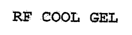 RF COOL GEL trademark