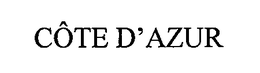 CÔTE D'AZUR trademark