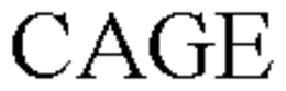 CAGE trademark