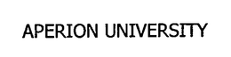 APERION UNIVERSITY trademark