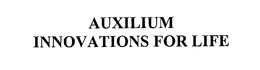AUXILIUM INNOVATIONS FOR LIFE trademark
