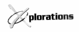 XPLORATIONS trademark