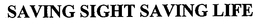 SAVING SIGHT SAVING LIFE trademark