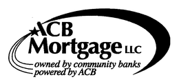 ACB MORTGAGE LLC OWNED BY COMMUNITY BANKS POWERED BY ACB trademark