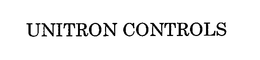 UNITRON CONTROLS trademark