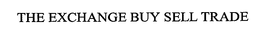 THE EXCHANGE BUY SELL TRADE trademark