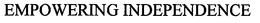 EMPOWERING INDEPENDENCE trademark
