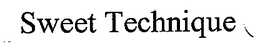 SWEET TECHNIQUE trademark