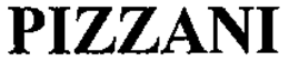 PIZZANI trademark