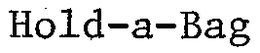 HOLD-A-BAG trademark