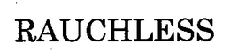 RAUCHLESS trademark