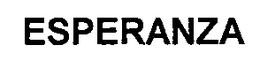 ESPERANZA trademark