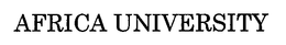 AFRICA UNIVERSITY trademark