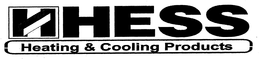 H HESS HEATING & COOLING PRODUCTS trademark